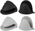 4 PCS Silicone Oven Mitts Heat Resistant Mini Oven Gloves for Kitchen