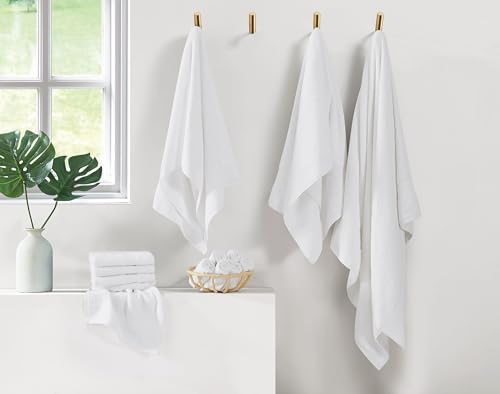CANNON Cotton TencelTM 6 Pack Wash Cloth in White