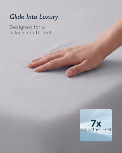 Breescape King Fitted Sheet Only, QMax>0.46 Cool, Deep Pocket, Gray