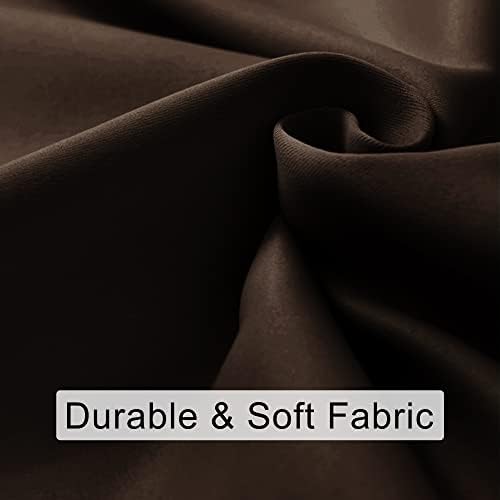 JIUZHEN Blackout Curtains for Bedroom Living Room 60 x 72 Inches Long