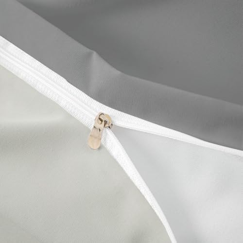 Castle Fairy Neutral Muted Shade 3 Pcs Boys Girls Duvet Cover Set King