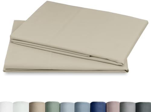 California Design Den 100% Egyptian Cotton 2-Pack King Pillowcase