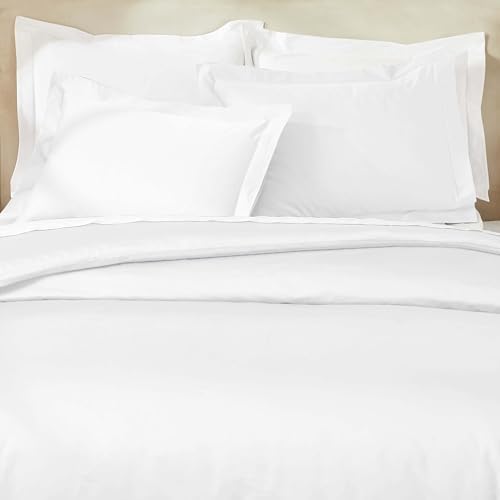 BLUENILEMILLS Cotton 850 Thread Count Duvet Cover Set, Soft Comforter