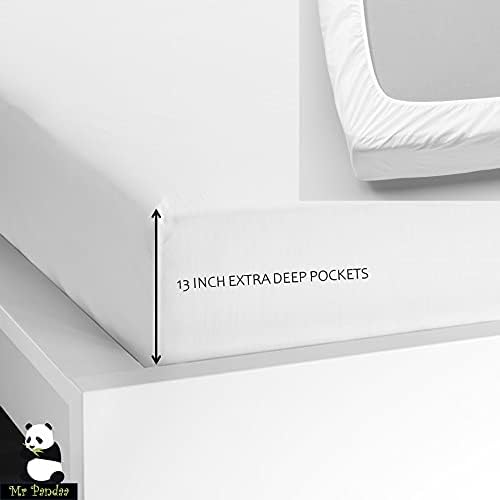 100% American Supima Cotton 1000 Thread Count Sheet Set, Ultra Crisp