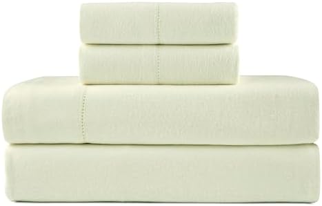 Pointehaven 180 GSM Brushed Cotton Solid Color Flannel Sheet Sets