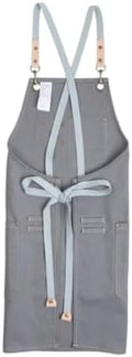 Canvas Apron Adjustable Fit Nordic Industrial Style with Pockets
