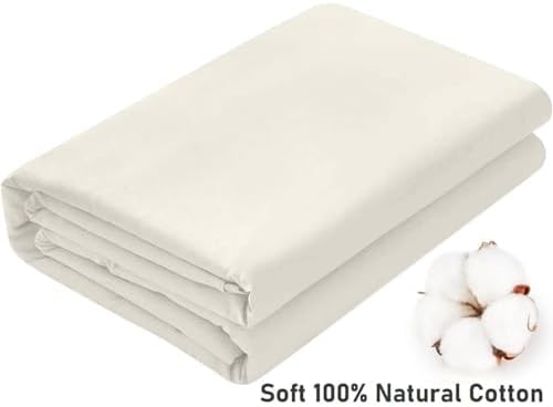 Split King 100% Egyptian Cotton Sheet Set Ivory