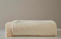 DownTown Company Throw Blanket for Sofa – Couch, 100% Cotton Soft