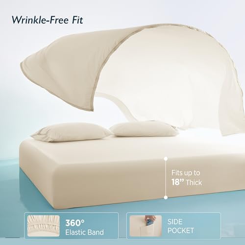 Breescape Cooling Sheets Full Size - BlendTek Dry & Cool Technology