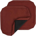 FUNHOME Outdoor Cushion Covers 20 x 20 x 4 inch,Set of 2,Non-Slip