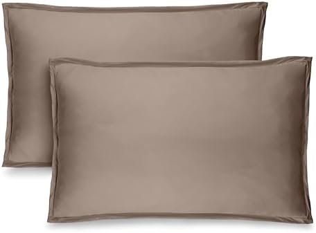 Bare Home Pillow Sham Covers 1800 Ultra-Soft Set of 2