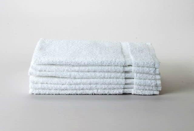 16X27 White Hand Towels 100% Cotton 24-Pack, 36-Pack, 60-Pack