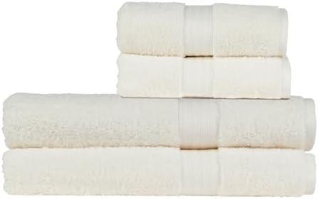 Christy Renaissance 4 Piece Cream Towel Set | 100% Egyptian Cotton
