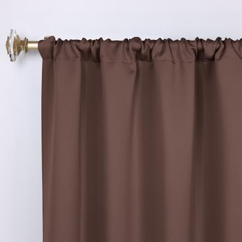 Classic Blackout Curtains, Rod Pocket, Room Darkening, Bedroom
