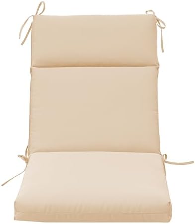 QILLOWAY High Back Outdoor Dining Chair Cushions Set of 4, Weather
