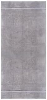 Bath Sheet Set 2 Pack Extra Large, 35x70 in, Light Grey Cotton Bath