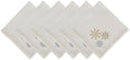 DII Holiday Dining Table Linen Sparkle Metallic Kitchen Décor, Napkin