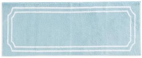 Martha Stewart - Soft Knit Cotton Bath Runner, Plush Bath Rug, 22 x 60
