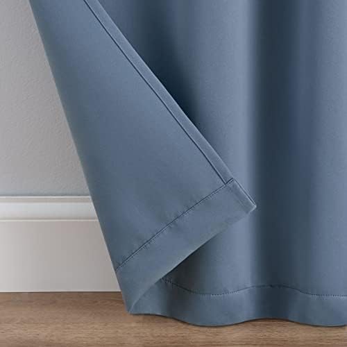 Eclipse Langley Solid Tripleweave Room Darkening Rod Pocket Window