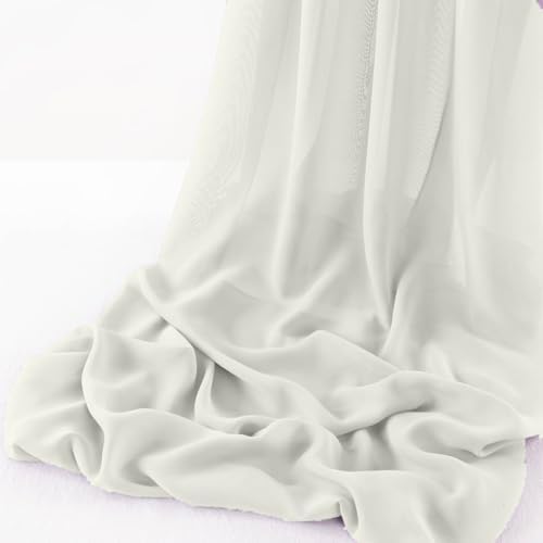 New Creations Fabric & Foam Inc, Wool Dobby Chiffon Sheer Table Runner