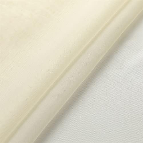 GYROHOME Basic Rod Pocket Sheer Voile Curtain, Sunlight Filtering