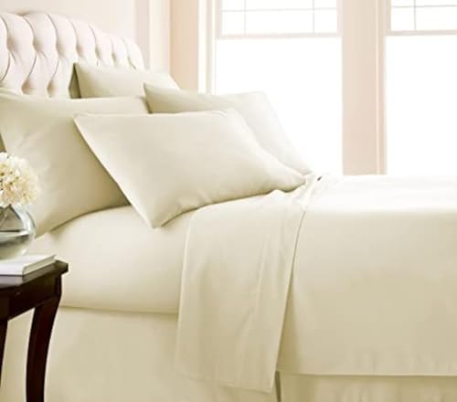 100% Egyptian Cotton Sheets 400 Thread Count Sheets King Size 4 Pc