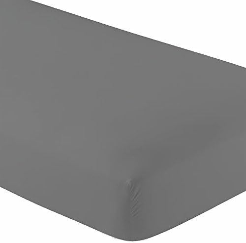 Twin XL Cotton Knit Jersey Fitted Sheets, 2-Pack, 15" Deep Pocket