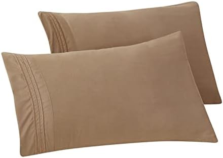 Elegant Comfort Solid Pillowcases 1500 Premium Hotel Quality