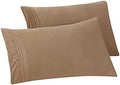 Elegant Comfort Solid Pillowcases 1500 Premium Hotel Quality