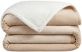 Arkwright Sherpa Fleece Throw Blanket - Plush Fluffy Warm Reversible