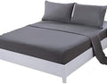 600 Thread Counts 4 PCS Soft & Smooth Bedding Sheet 100% Egyptian