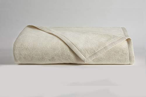 DownTown Company Throw Blanket for Sofa – Couch, 100% Cotton Soft