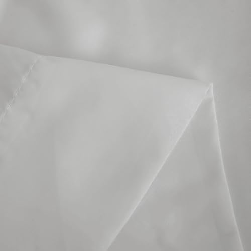 108 Inches Long Semi Sheer Curtains, 2 Panels for Living Room