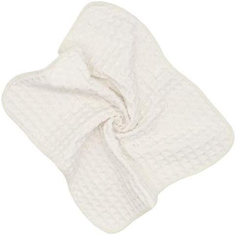 Microfiber Kitchen Cleaning Cloth, 12inch X 12inch, 6 Pack, Beige