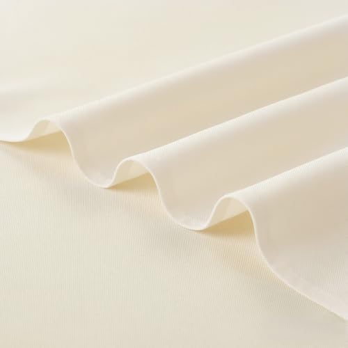 FOLINS&HOME Beige Waterproof Decorative Table Runner 36 Inches Long