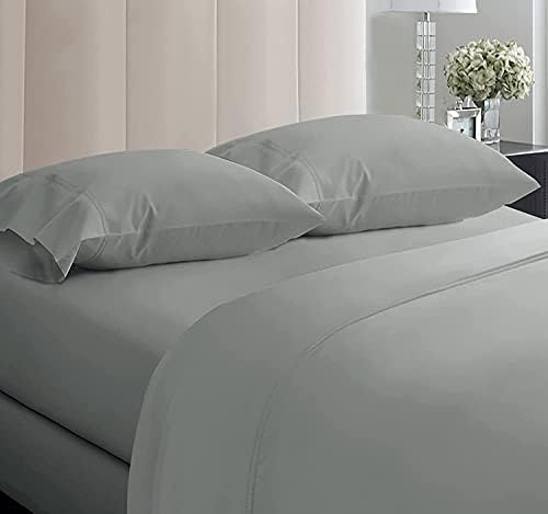 4 Piece Bed Sheet set 100% Pure Egyptian Cotton Sateen Weave