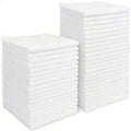 White Cleaning Cloths, 35-Pack, Cleaning Cloths, Kitchen Cloths