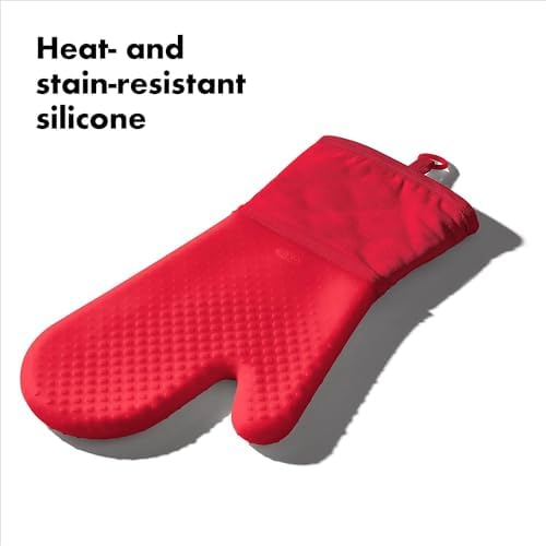 OXO Good Grips Silicone Oven Mitt, Jam - Pack of 2