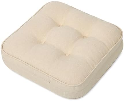 GOFORIT Chair Cushions,Tufted Shredded Memory Foam Chair Pads