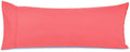 Nestl Soft Pillowcase Lightweight Coral Pink Microfiber Body Pillow