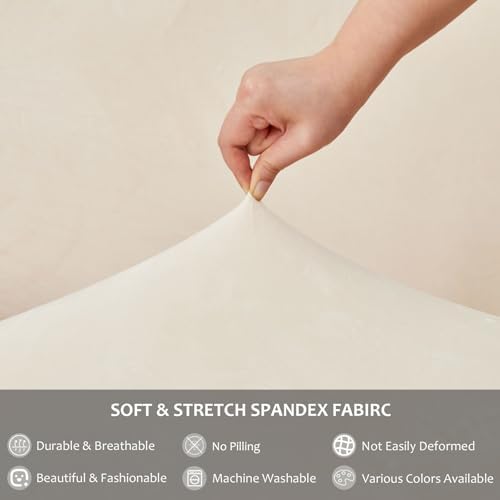 NICEEC Chair Covers for Dining Chairs Dining Room Chair Covers with
