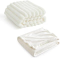 Bedsure Fleece Blanket California King Cream&California King