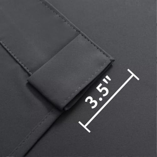 Joydeco 72 Inch Blackout Curtains for Bedroom,Black Out Curtains