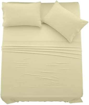 LUX Décor Full Sheet Set - 4 Piece Ultra-Soft Microfiber Bed Sheets