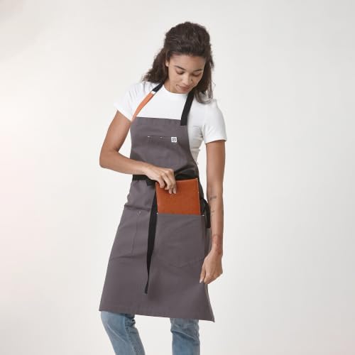 Cotton Chef Apron for Women with Pockets 4106GB