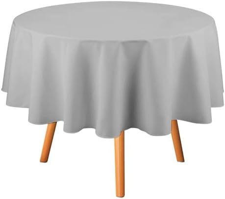 Gray Modern Tablecloth Washable Dinng Table Covers Decorative for