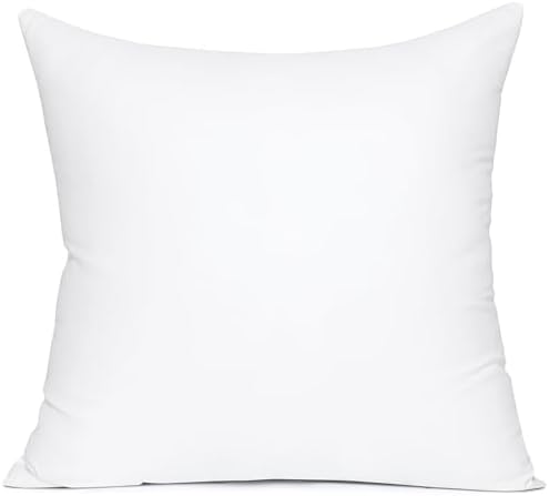 MIULEE 20x20 Pillow Insert, Premium Throw Pillow with Virgin Fiber