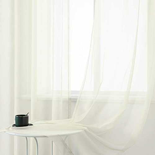 DUALIFE 63 Inch Length Curtain Drapes for Bedroom Grommet Light