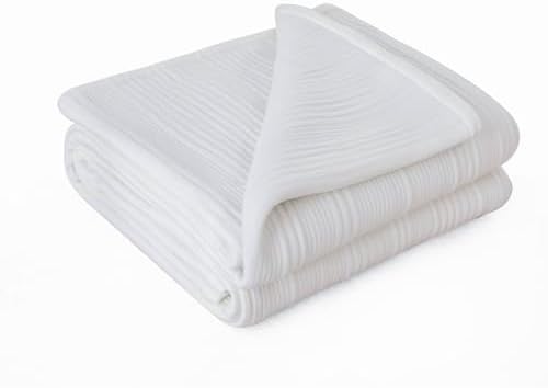 meadow park Super Soft Cotton Heathered Jersey Bed Blanket for Couch