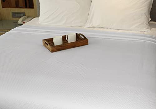 COTTON CRAFT Soft Thermal Blanket - All Season Blanket - Full Queen